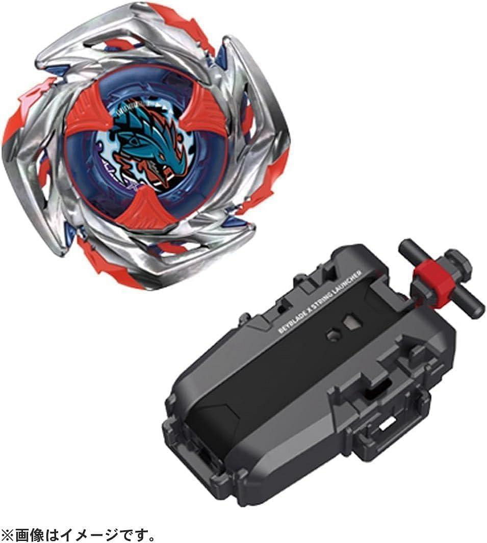 代訂]日版 BEYBLADE X 戰鬥陀螺 UX-11衝擊龍神 9-60LR 豪華組 附發射器