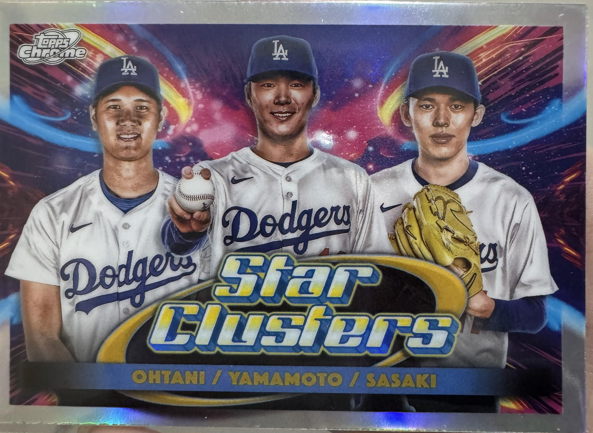 2025 TOPPS COSMIC CHROME 大谷翔平/山本由伸/佐々木朗希 STAR 