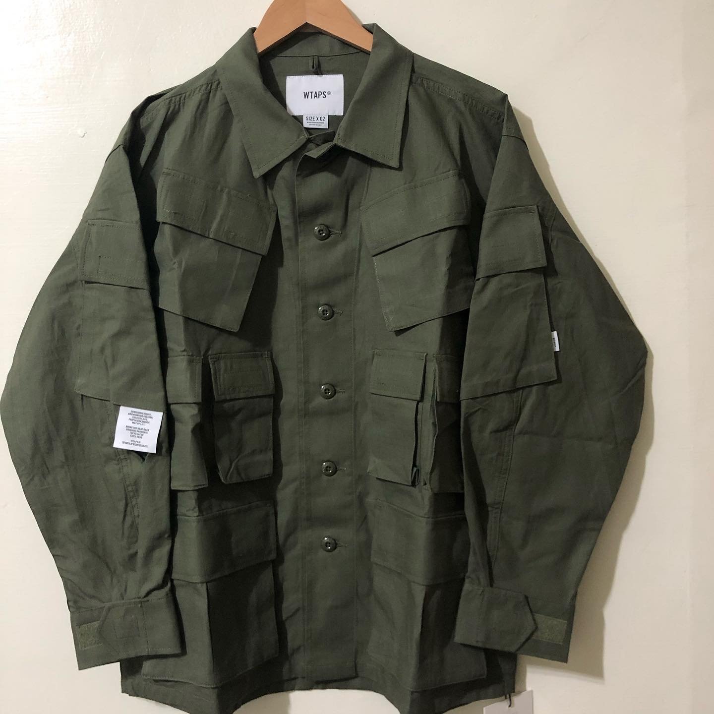 WTAPS 20AW MODULAR LS COTTON. RIPSTOP S 20AW WTAPS MODULAR/LS 