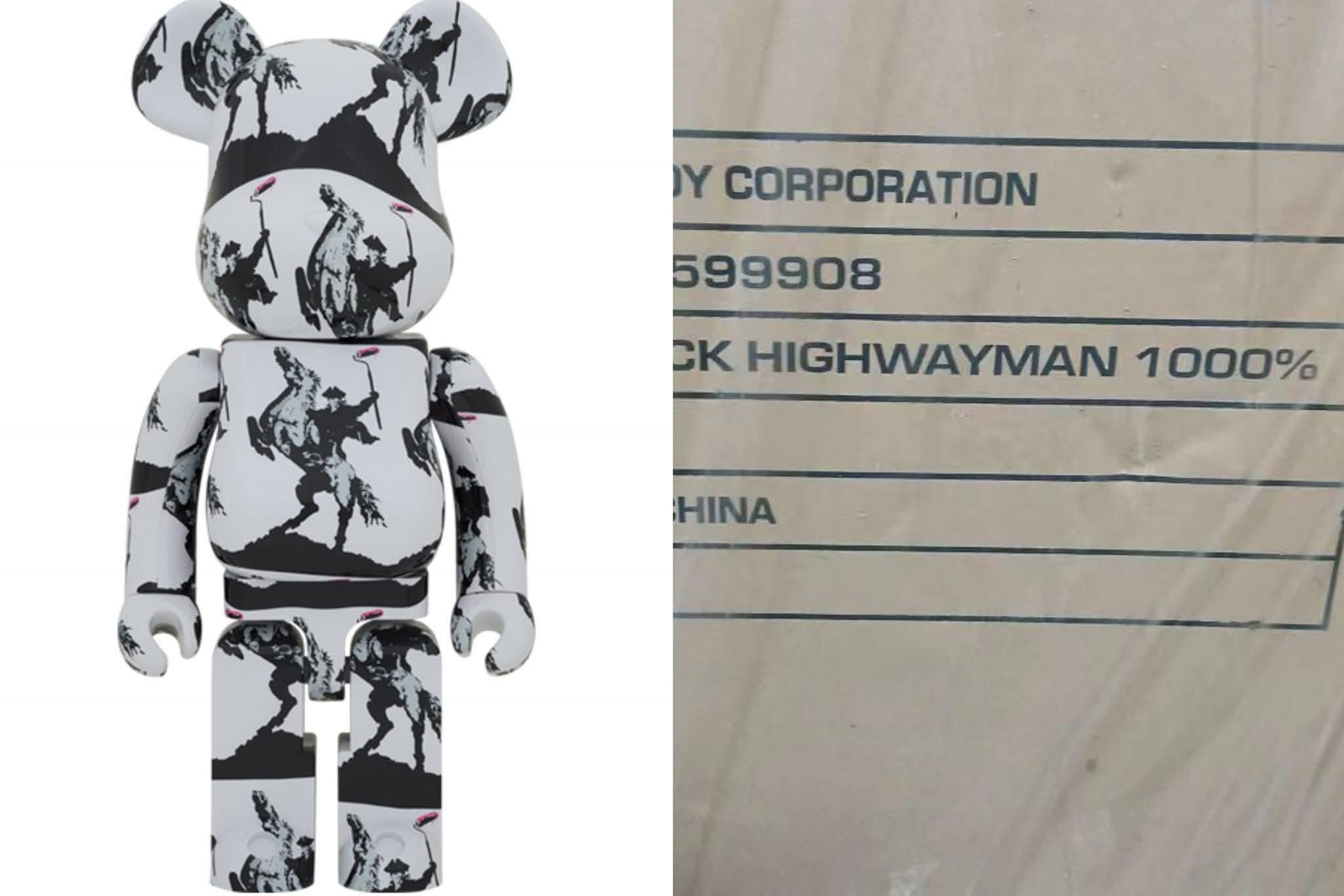 BE@RBRICK HIGHWAYMAN 1000%