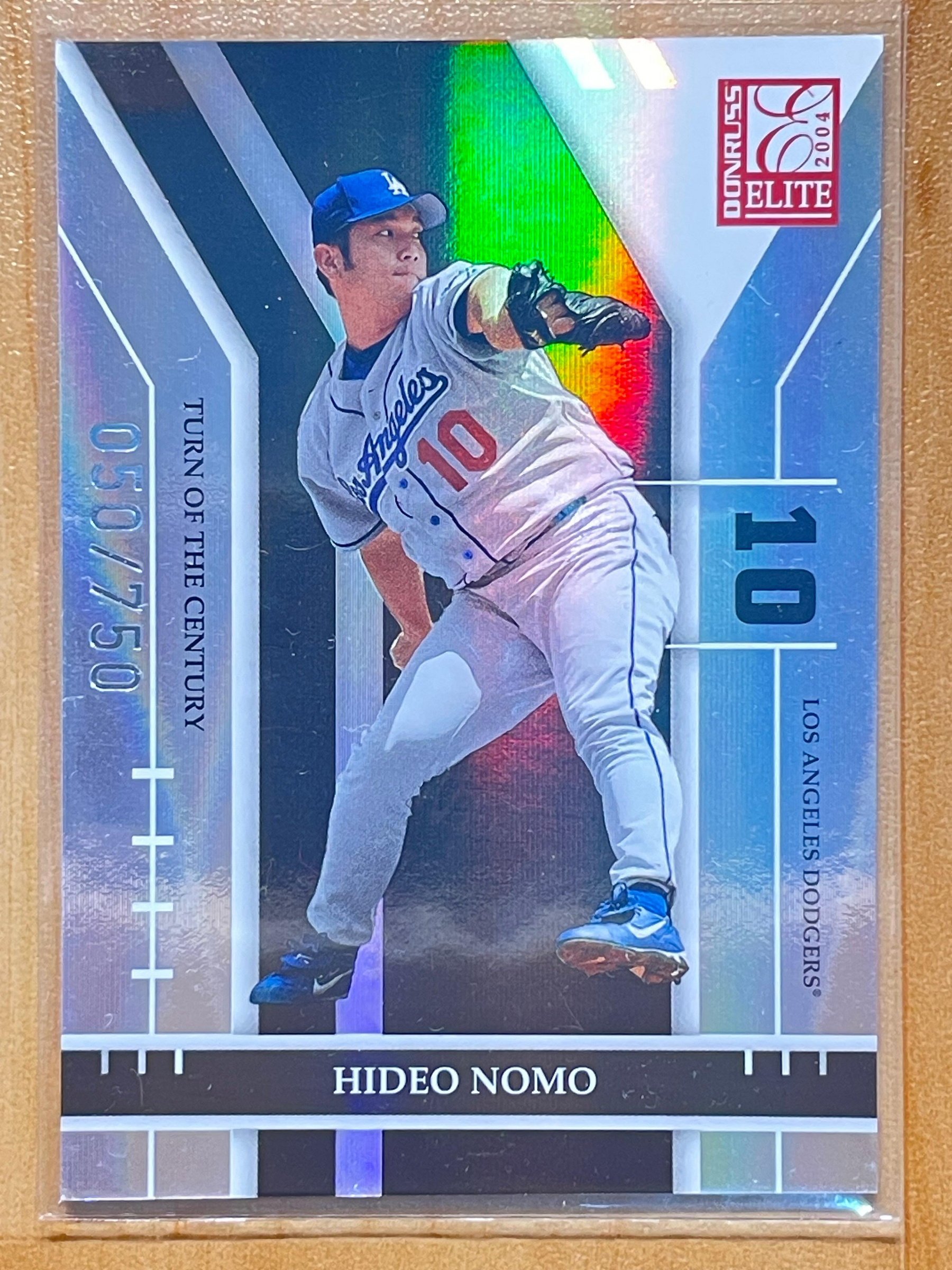 1/10】野茂英雄 HIDEO NOMO Los Angeles Dodgers Topps 90J-4 1st