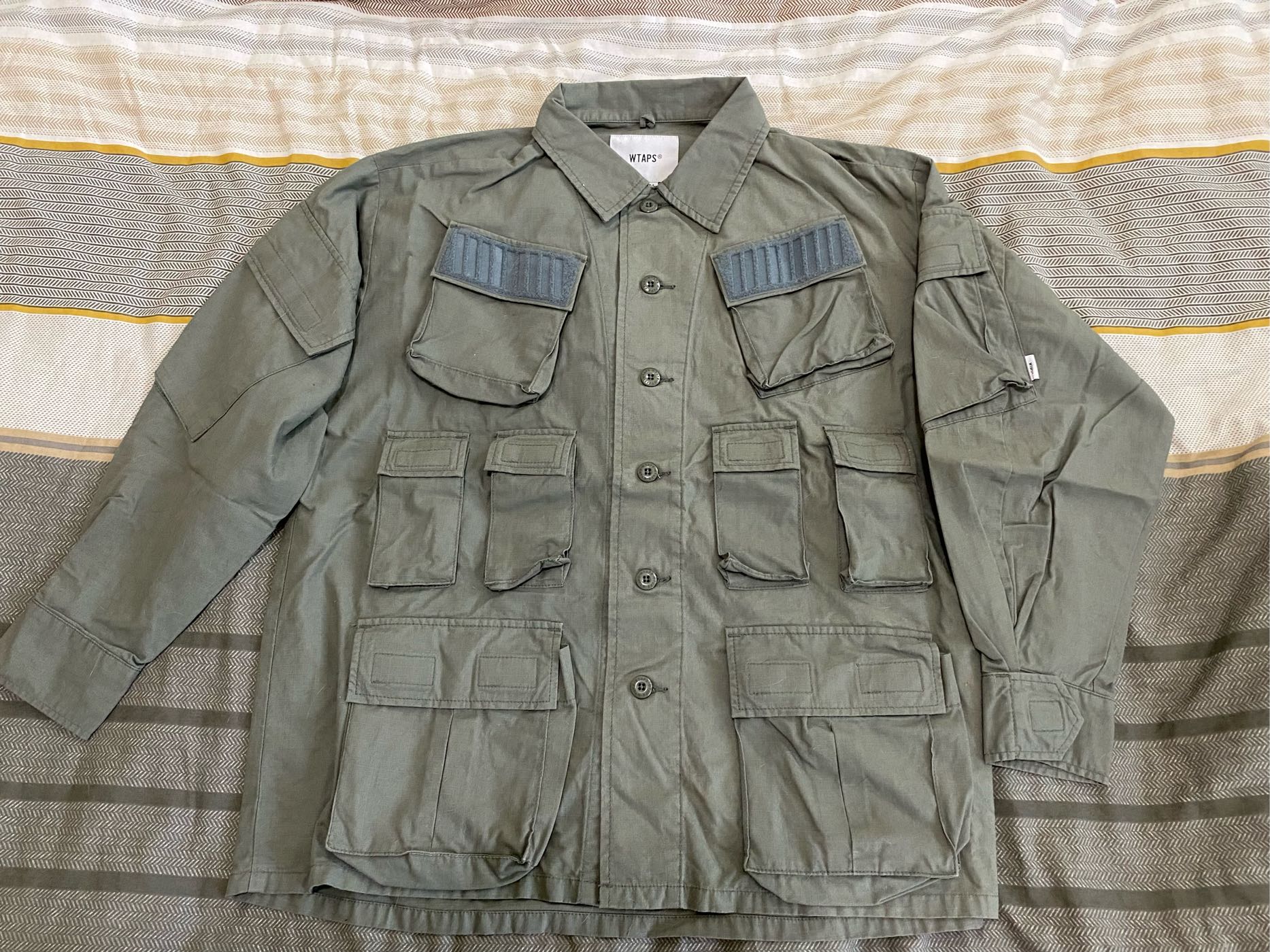 Wtaps 19aw modular shirt grey jungle buds city boy 灰四袋| Yahoo拍賣