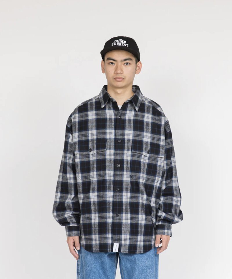 22AW DESCENDANT CPOC PLAID LS SHIRT 全新正品DCDT 格紋襯衫