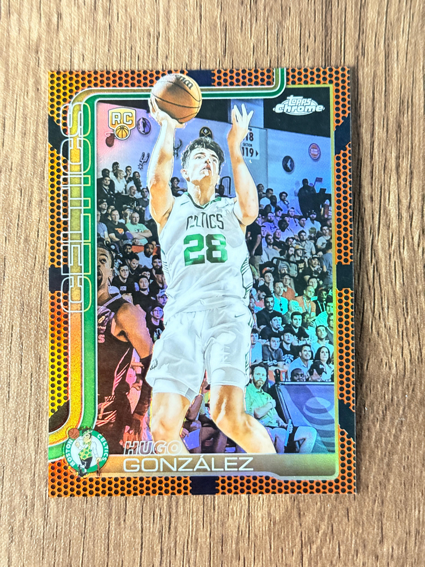 球皮亮TOPPS CHROME Hugo Gonzalez RC 新秀2025-26 492 | Yahoo拍賣