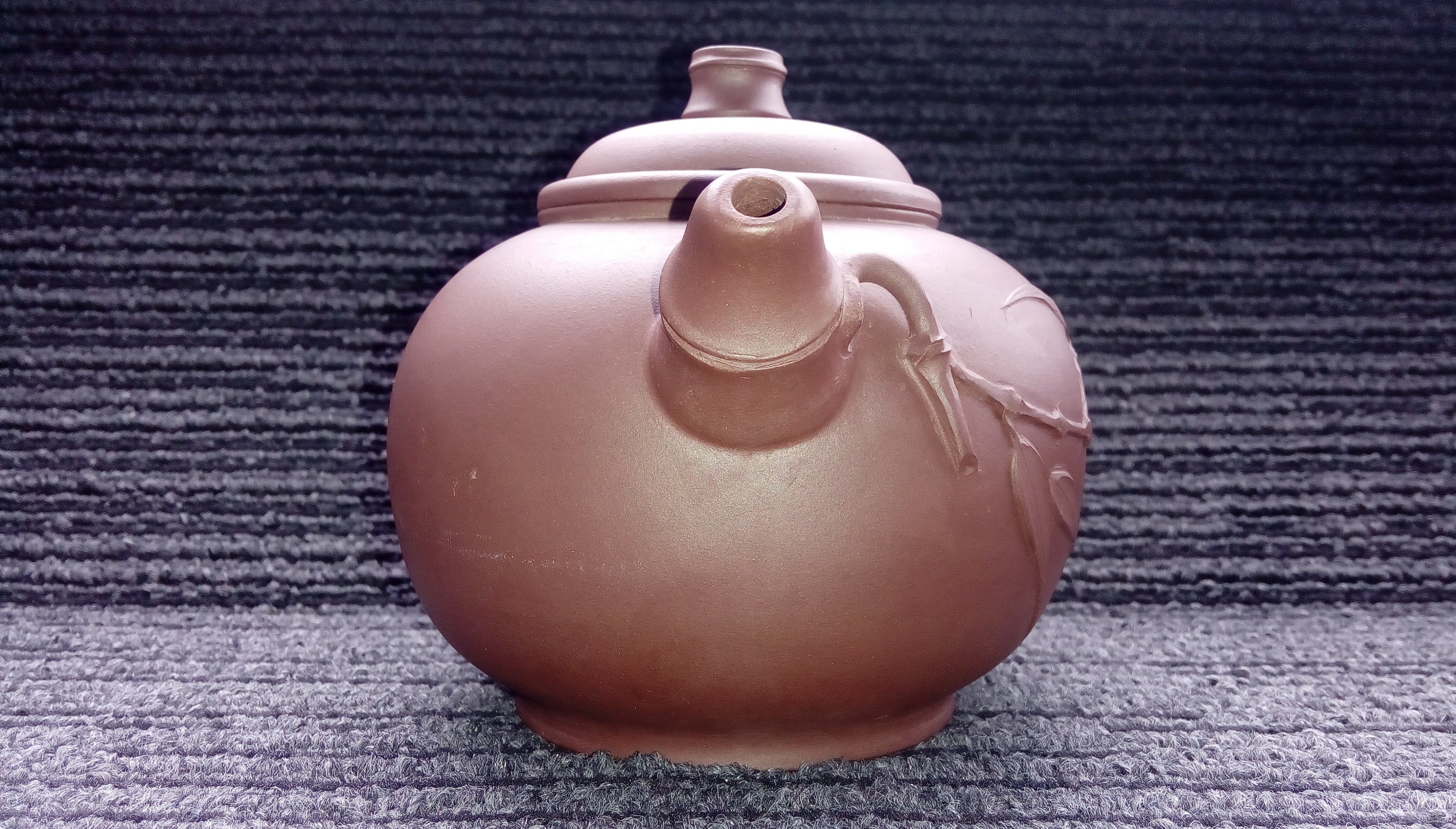 中国宜興紫砂壺 聽壺】中國宜興紫砂壺宜興一廠國家級工藝美術員王蘭琴《高風亮節