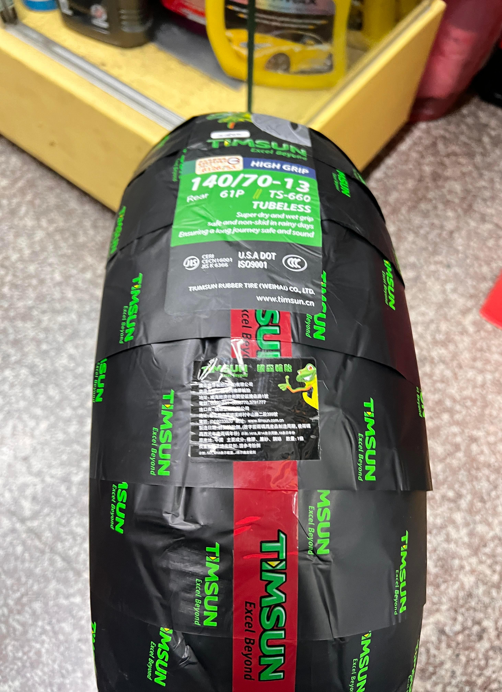需訂貨,完工價【油品味】TIMSUN TS-660 140/70-13 TS660 140 70 13 騰森輪胎