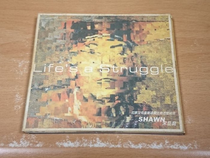 宋岳庭Shawn金曲獎life's struggle 自傳式專輯CD 首板頗新絕版(圖4.微