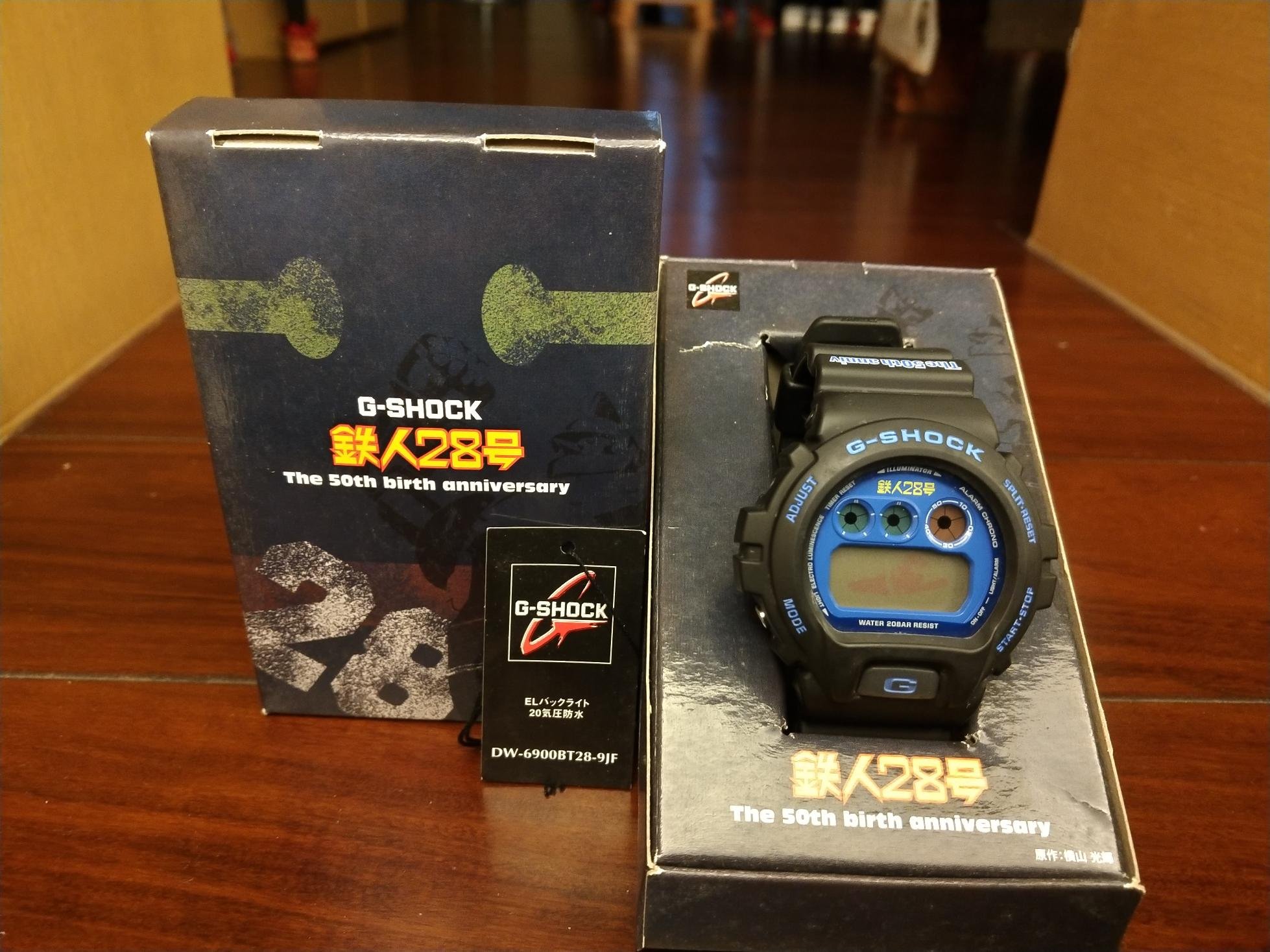 CASIO G-SHOCK 鉄人28号 限定 DW-6900BT28新品 CASIO G-SHOCK 鉄人28号 限定 DW-6900BT28新品 - メルカリ