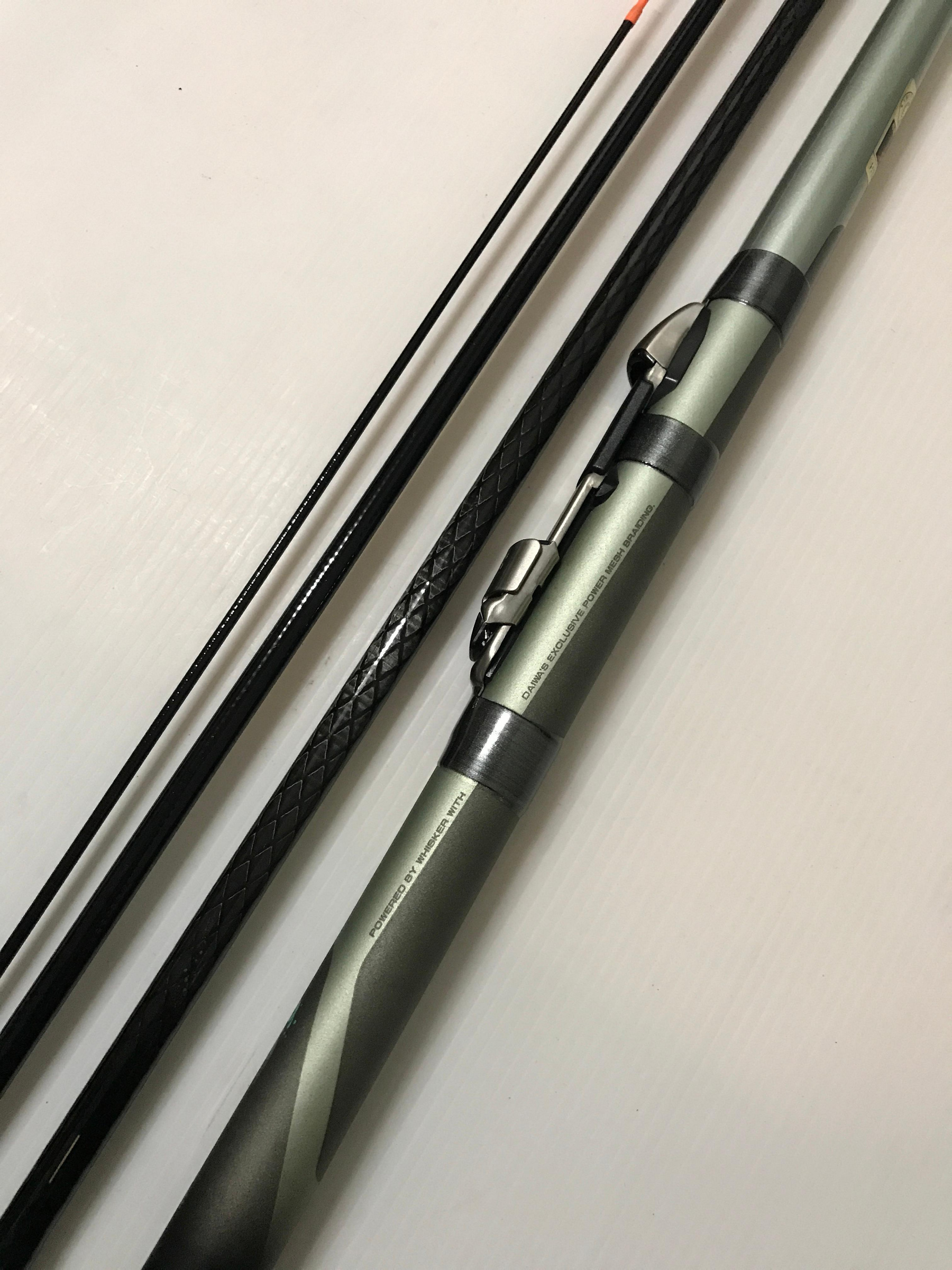 DAIWA CARBO-WHISKER PWOWE MESH 飛竜落し込み1-39U 落入/前打竿(日本