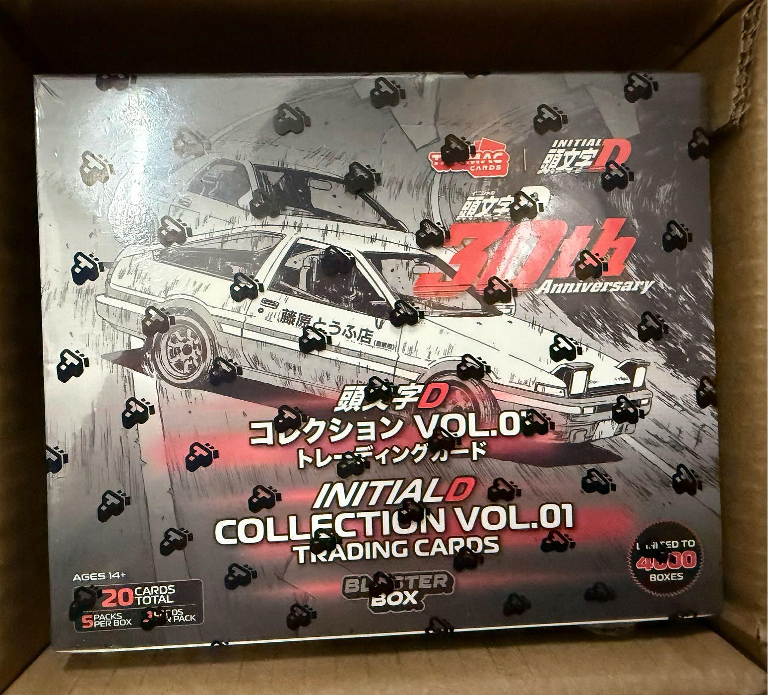最後數量］頭文字D Vol.01-30週年紀念版Initial D Collection Vol.01