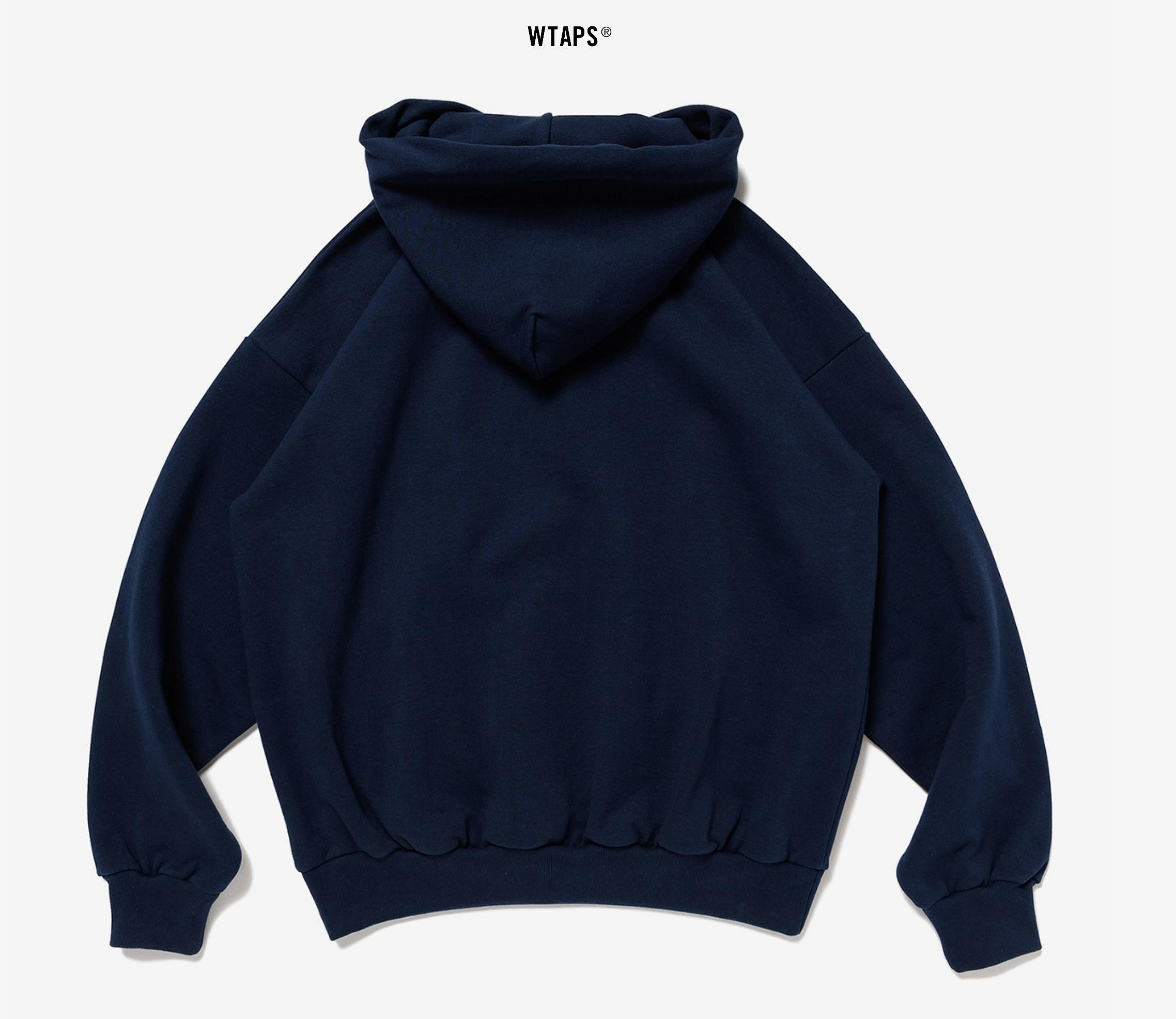 トップス 242ATDT-HPM04S WTVUA HOODY COTTON NAVY c3121c96-7b51-46ee-9f27-