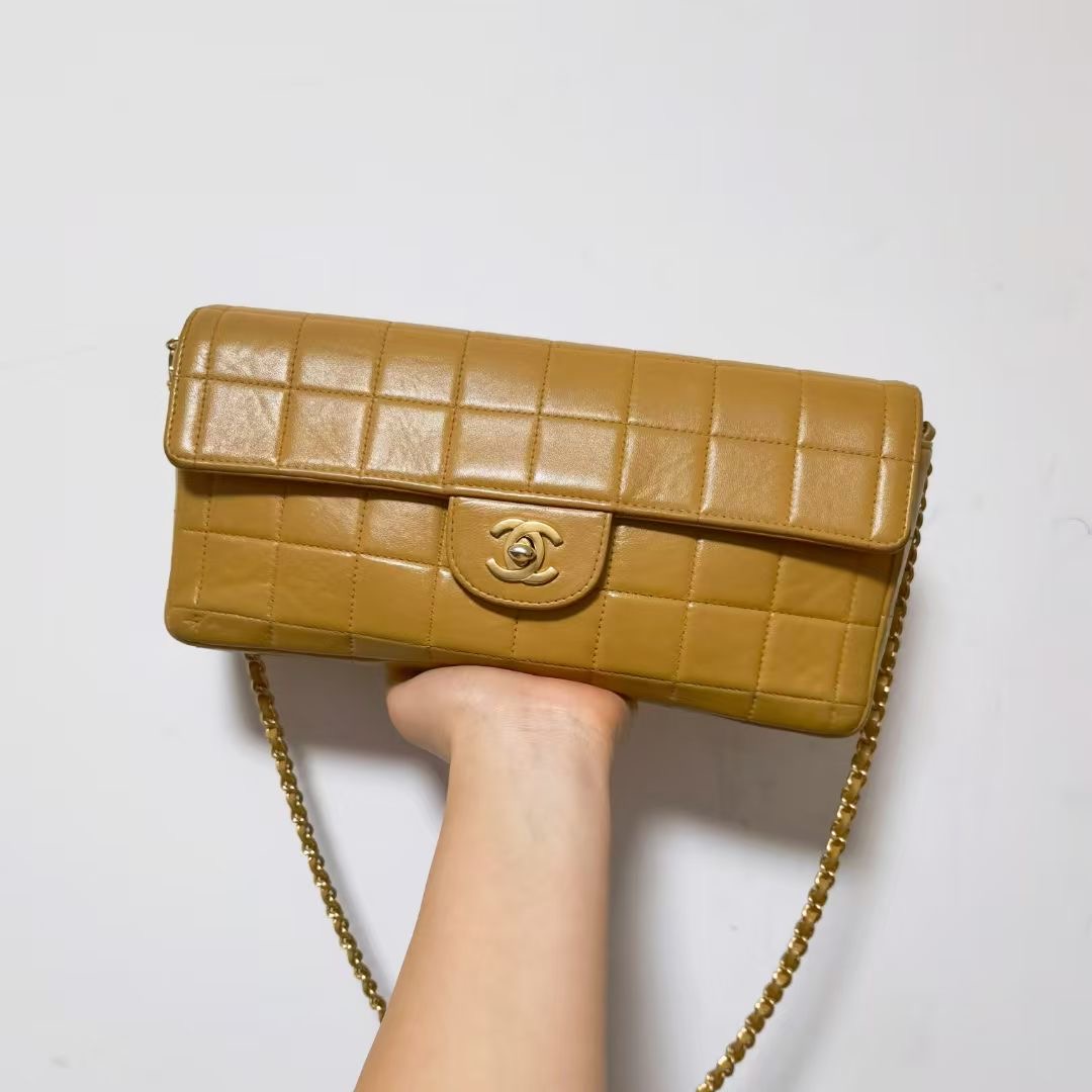 Chanel vintage 老香 冰格包 現在非常夯的款式