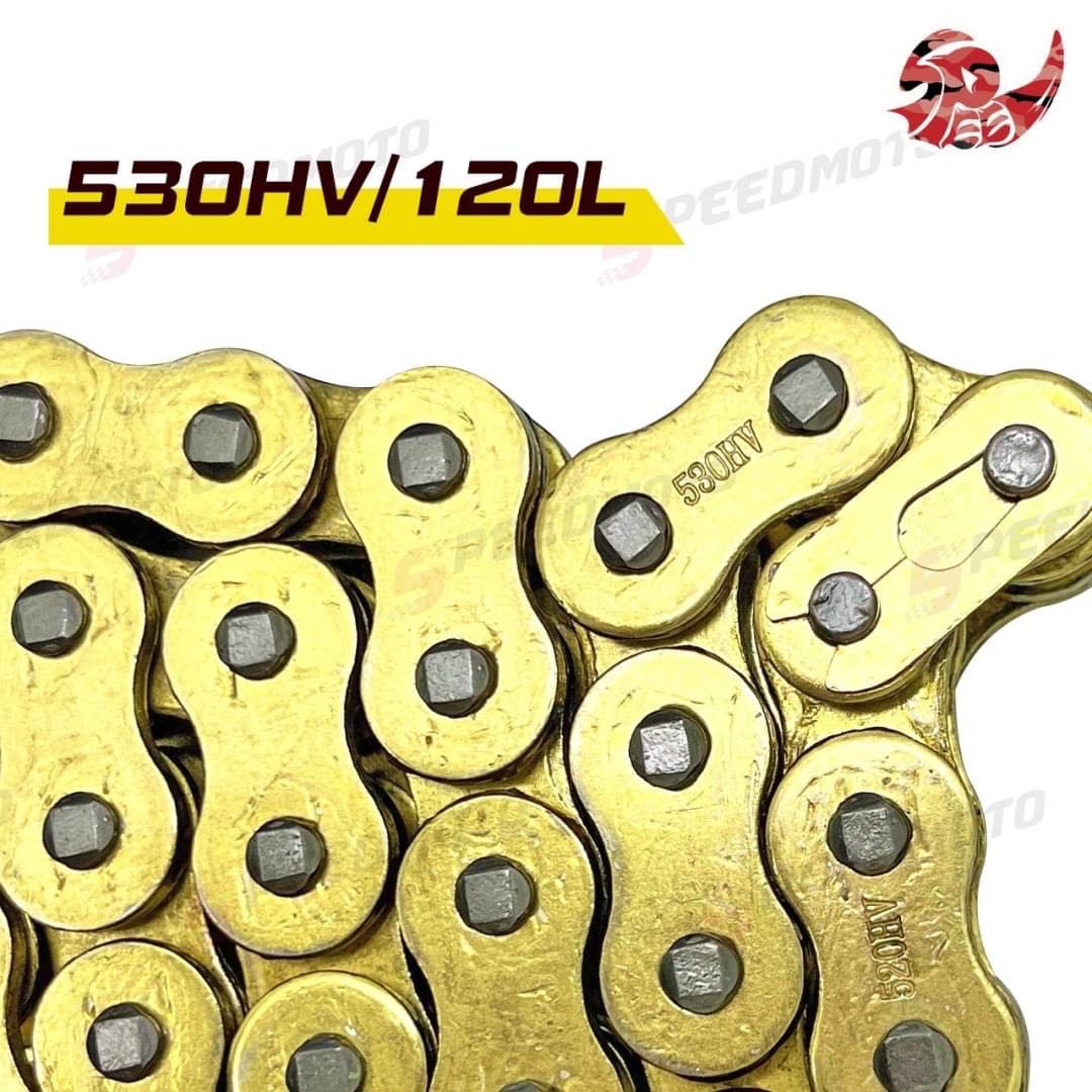 Speedmoto】送刷子加厚加重黃金油封鏈條520 525 530檔車CBR650 R3 MT03 忍者400 | Yahoo拍賣