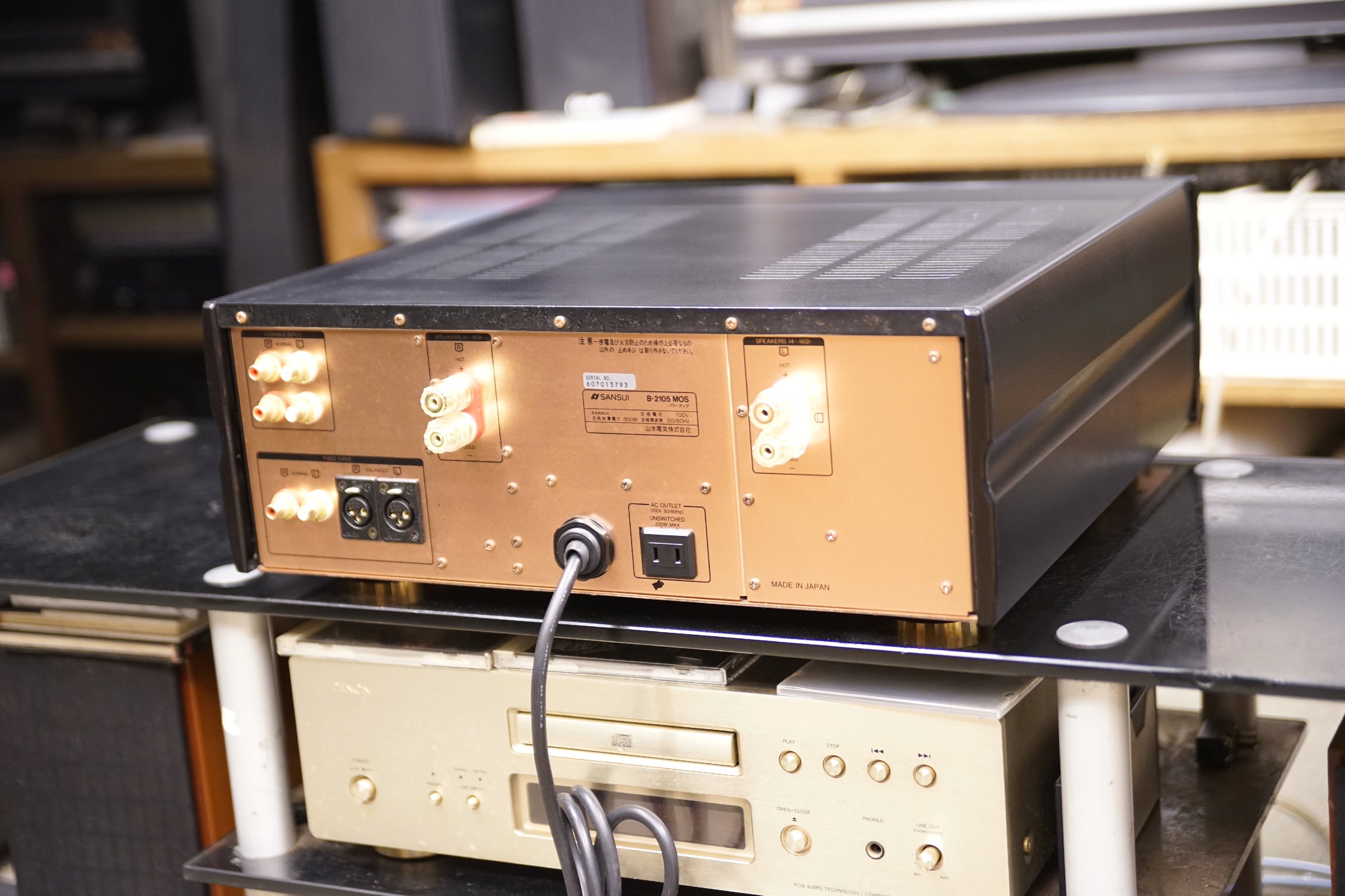 一元音響] 超超超夢幻銘品最後旗艦! 山水SANSUI B-2105 MOS