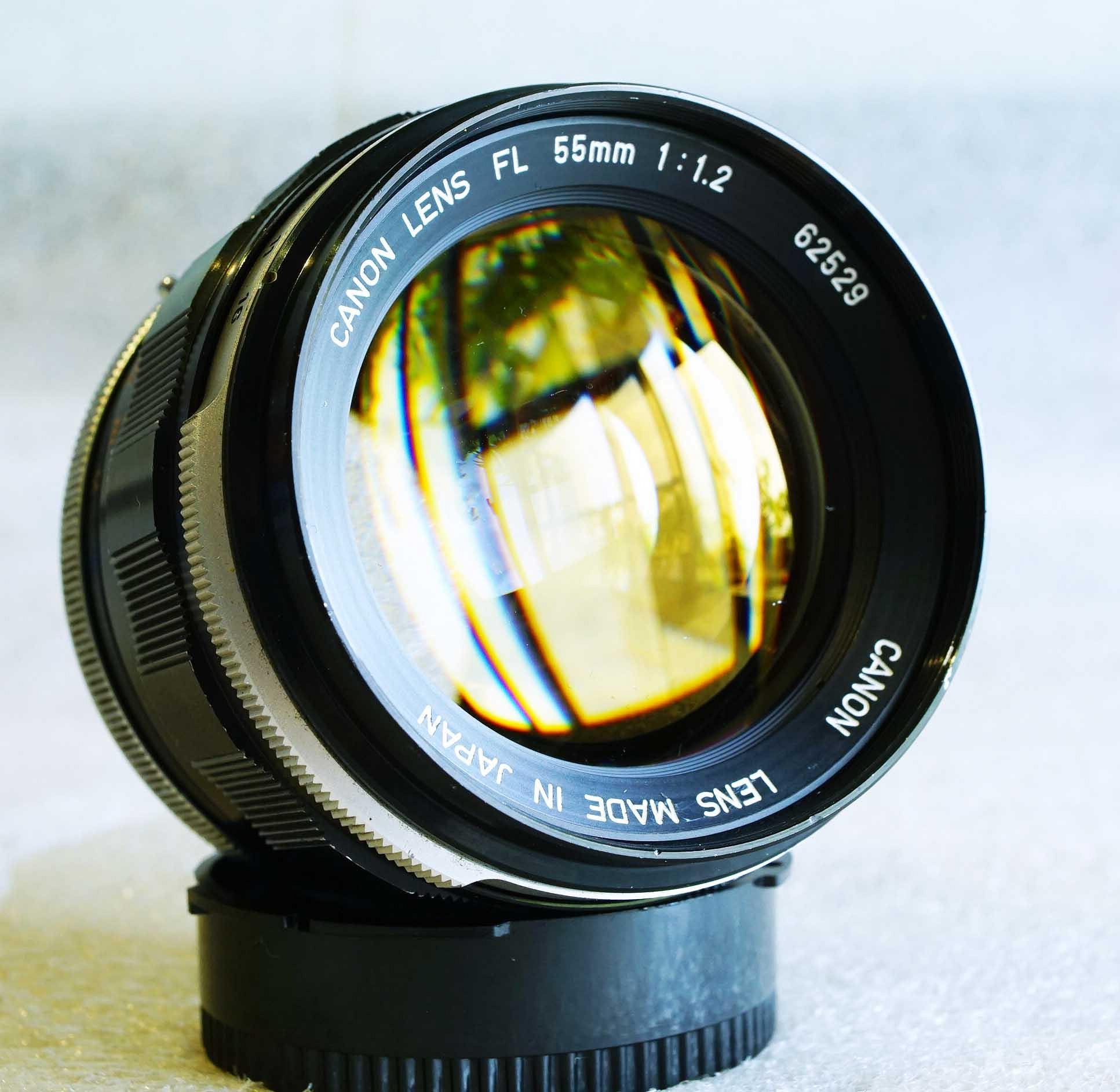 【悠悠山河】收藏級 大眼精 Canon FD FL 55mm F1.2 鏡組透亮 無刮無霉無霧無塵無霾無垢
