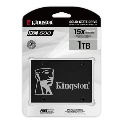 【台中自取】時價 金士頓 KC600系列 SKC600/1024G 1TB 2.5吋 SATA3 SSD / 5年保