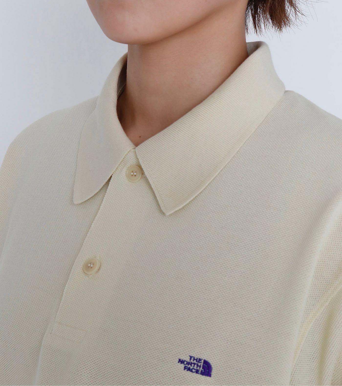新品未使用Moss Stitch Field Cropped Polo THE NORTH FACE PURPLE LABEL『Moss Stitch Field Short Sleeve