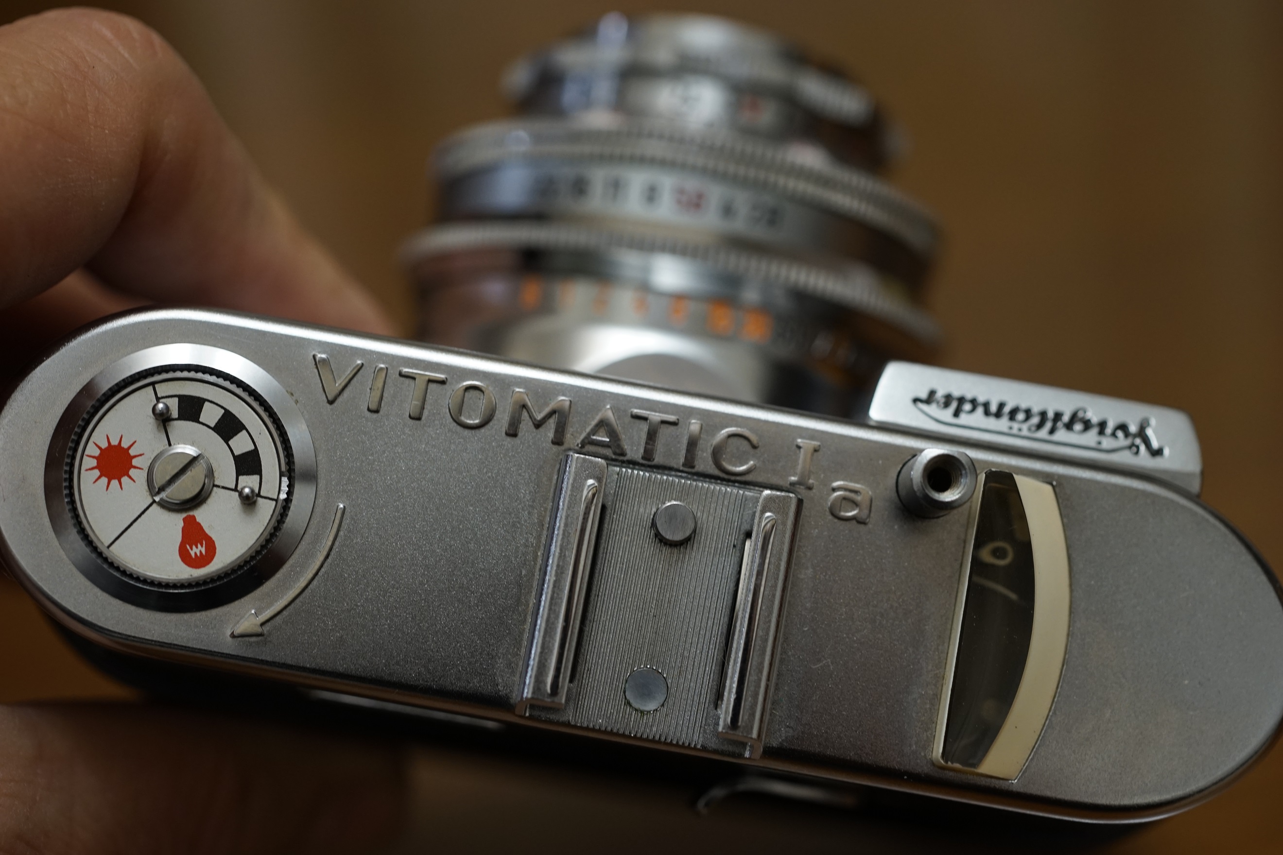 漂亮德國福倫達Voigtlander Vitomatic I 估焦街拍鏡頭Color Skopar