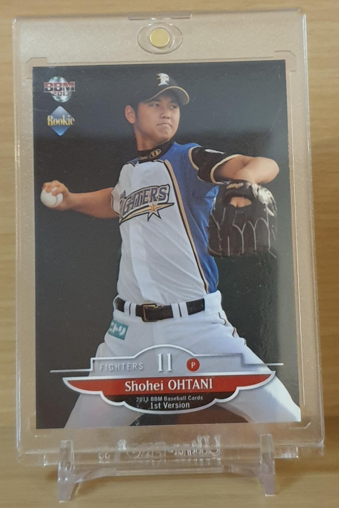 大谷翔平2013 BBM Rookie 1st Version 正RC 第一張新人球員卡shohei