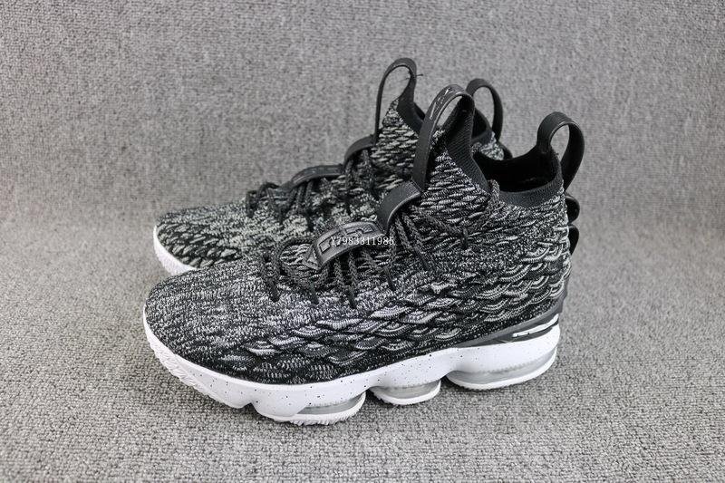 NIKE LEBRON XV LBJ15 “Ashes” 灰色 經典 編織 高幫 休閒運動籃球鞋 男鞋 897649-002