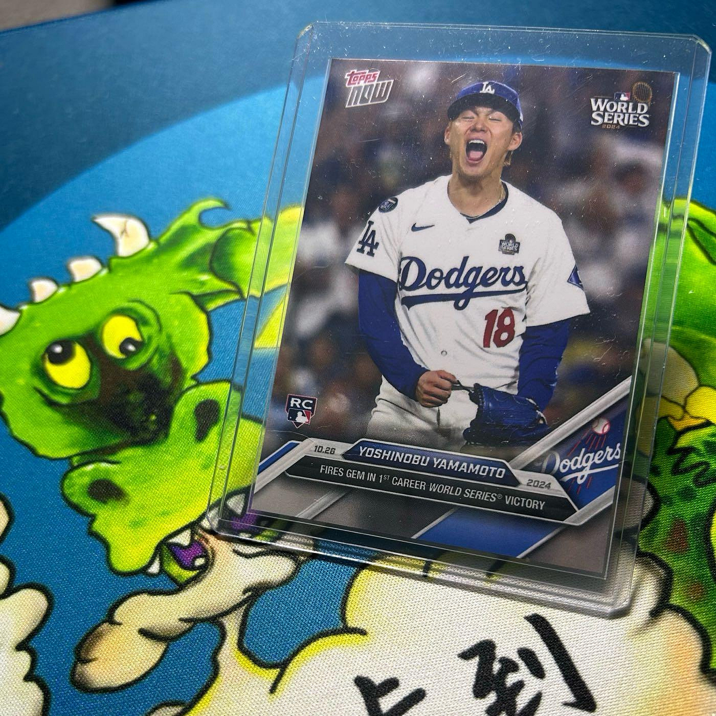 山本由伸RC Yoshinobu Yamamoto - 2024 MLB Topps NOW® Card 869