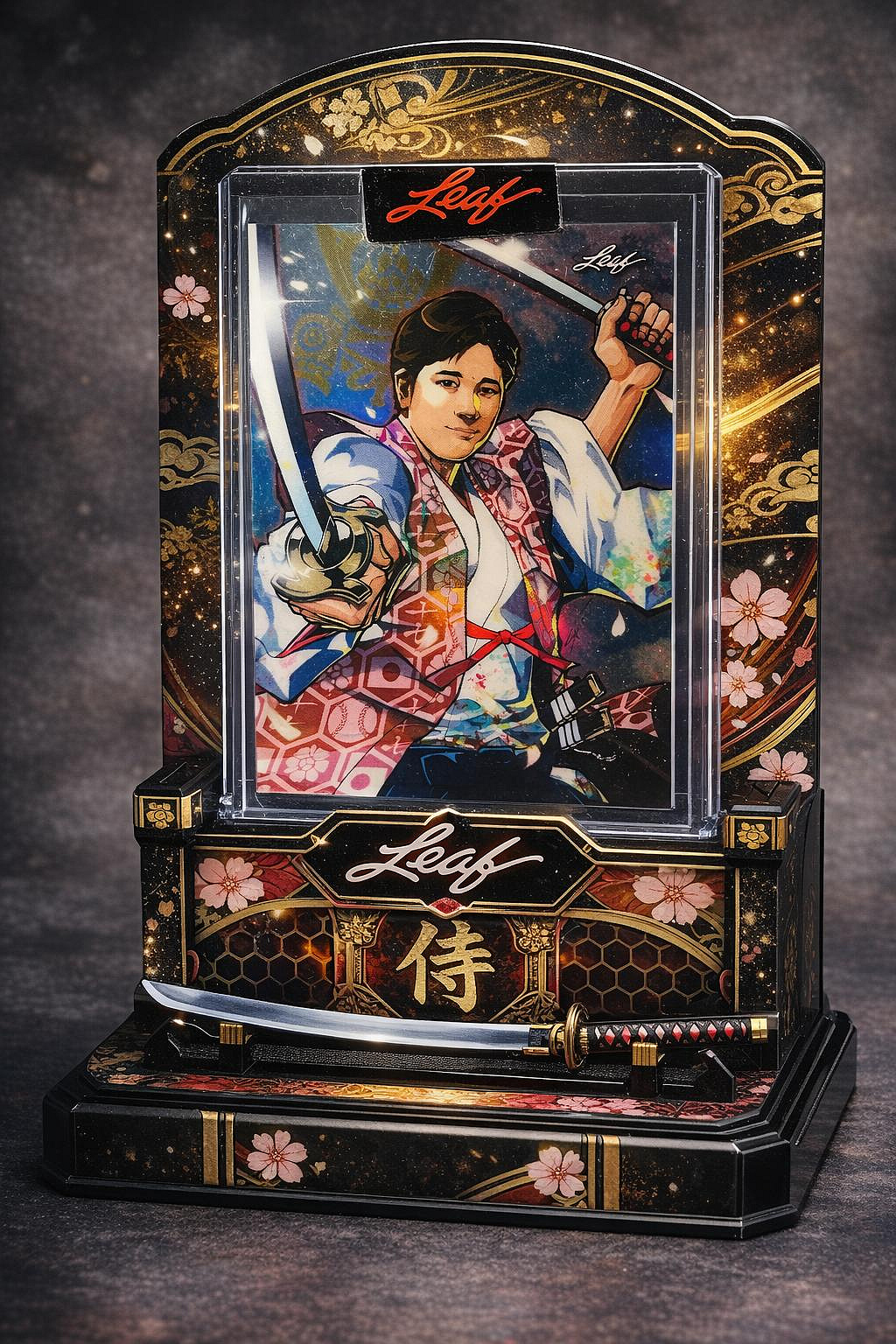低價起標| 二刀流武士風金屬炫彩亮🔥持續漲】大谷翔平限2689 Leaf