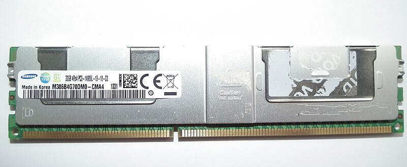 REG ECC單條32GB DDR3-1866三星SAMSUNG伺服器記憶體PC3-14900L LRDIMM