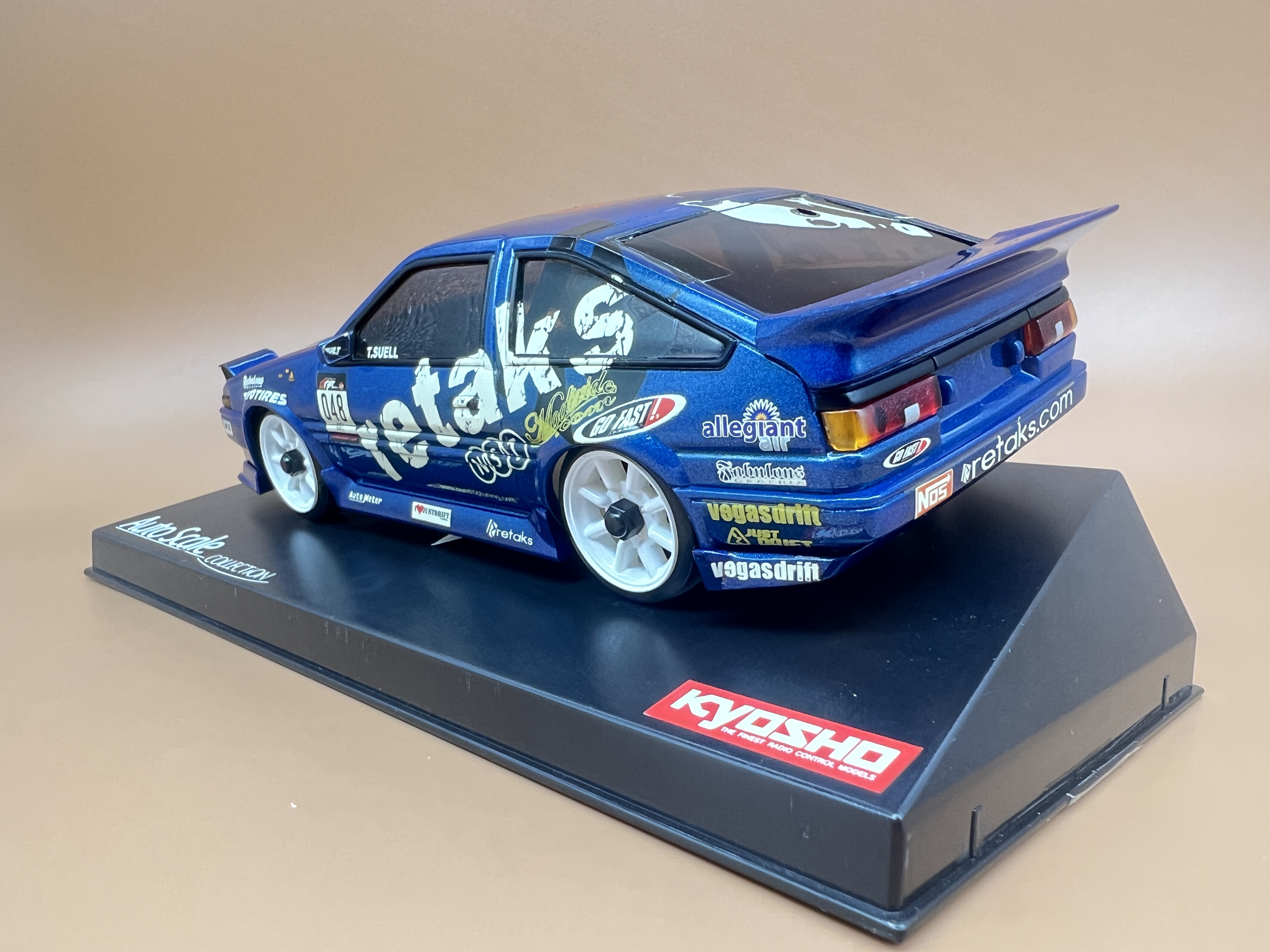 Kyosho MINI-Z 車殼Formula D TOYOTA AE86 No.48 Team Retaks