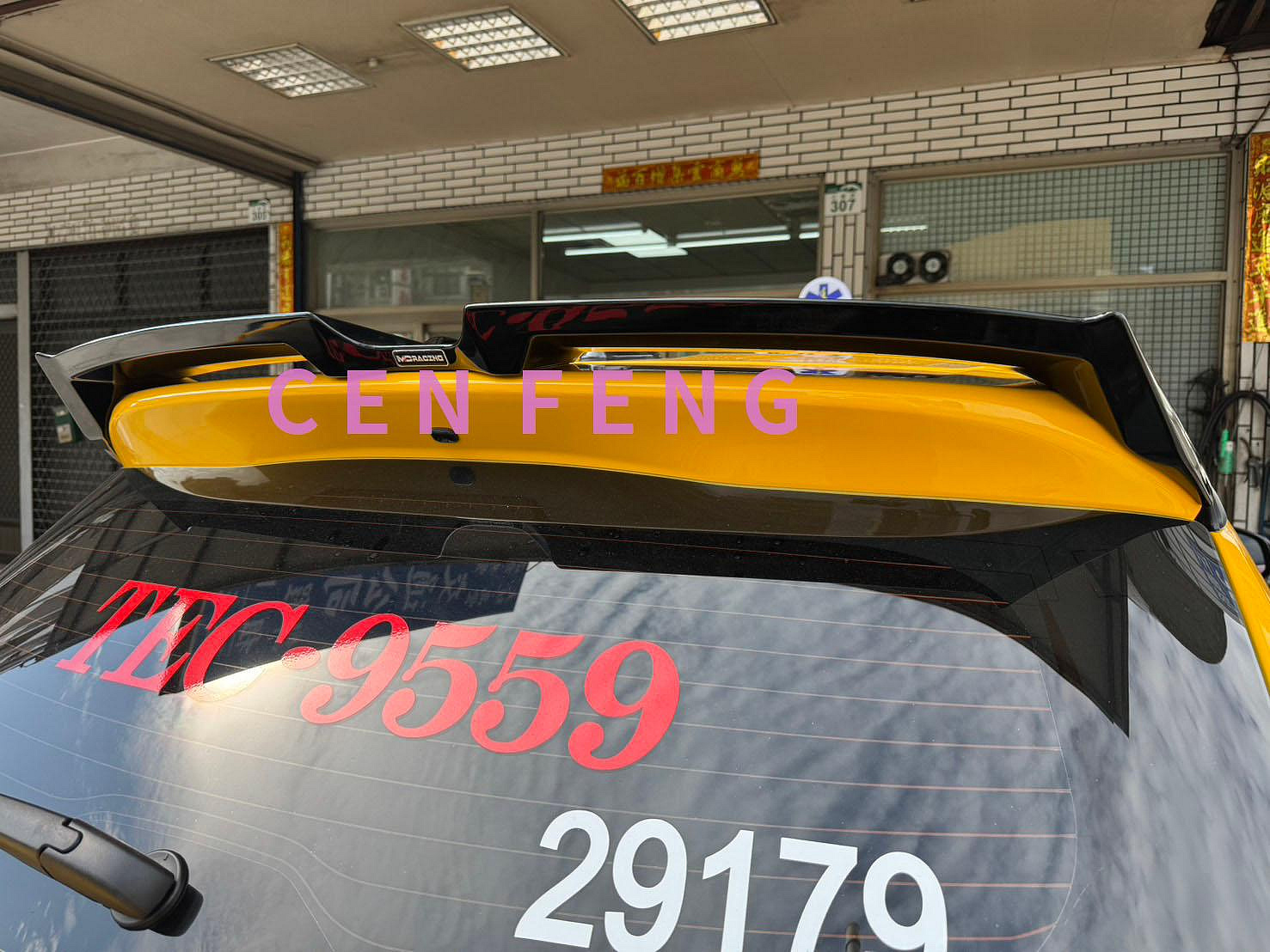 涔峰ＣＦ☆(中空 黑) TOYOTA COROLLA CROSS CC 尾翼 鴨尾 擾流板 空力套件