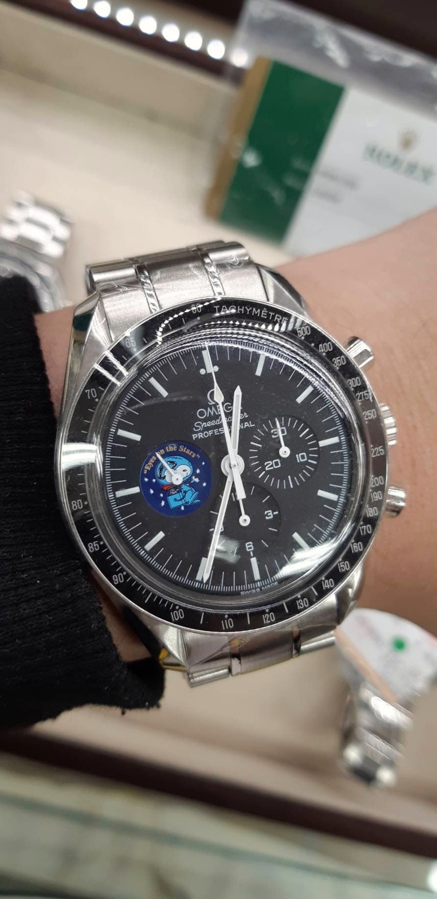 『已交流』👏👏Omega Speedmaster 超霸月球錶 史努比限量版  歐米茄