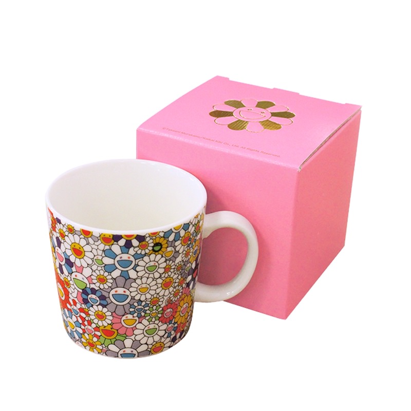 村上隆 Kaikai Kiki カイカイキキ FLOWER MUGCUP 新品 Amazon.co.jp: 村上隆 お花マグカップ マルチフラワー : ホーム
