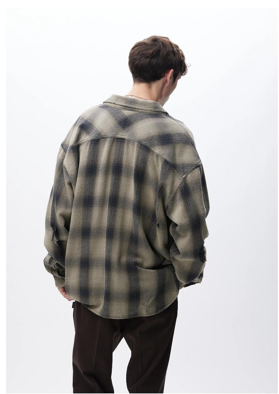 NEIGHBORHOOD SAVAGE BLOCK HOMBRE CHECK SHIRT LS 襯衫。太陽選物社