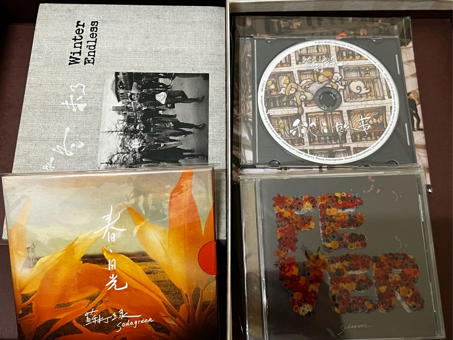 Sodagreen　蘇打綠　故事未了（CD+Blu-ray)　台湾　魚丁糸 Sodagreen 蘇打綠 故事未了（CD+Blu-ray) 台湾 魚丁糸