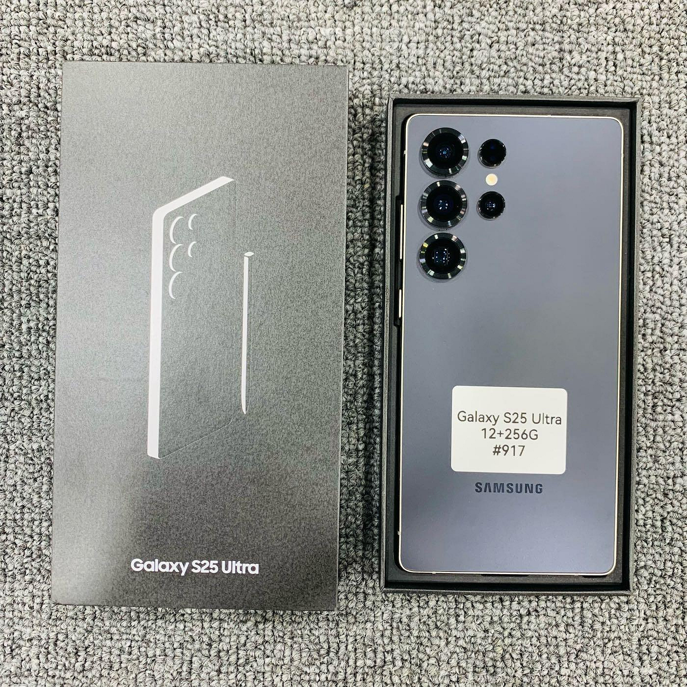Samsung Galaxy S25 Ultra｜台東二手手機｜安卓旗艦機｜12+256GB｜黑色｜保固至 2026/03/05｜#917