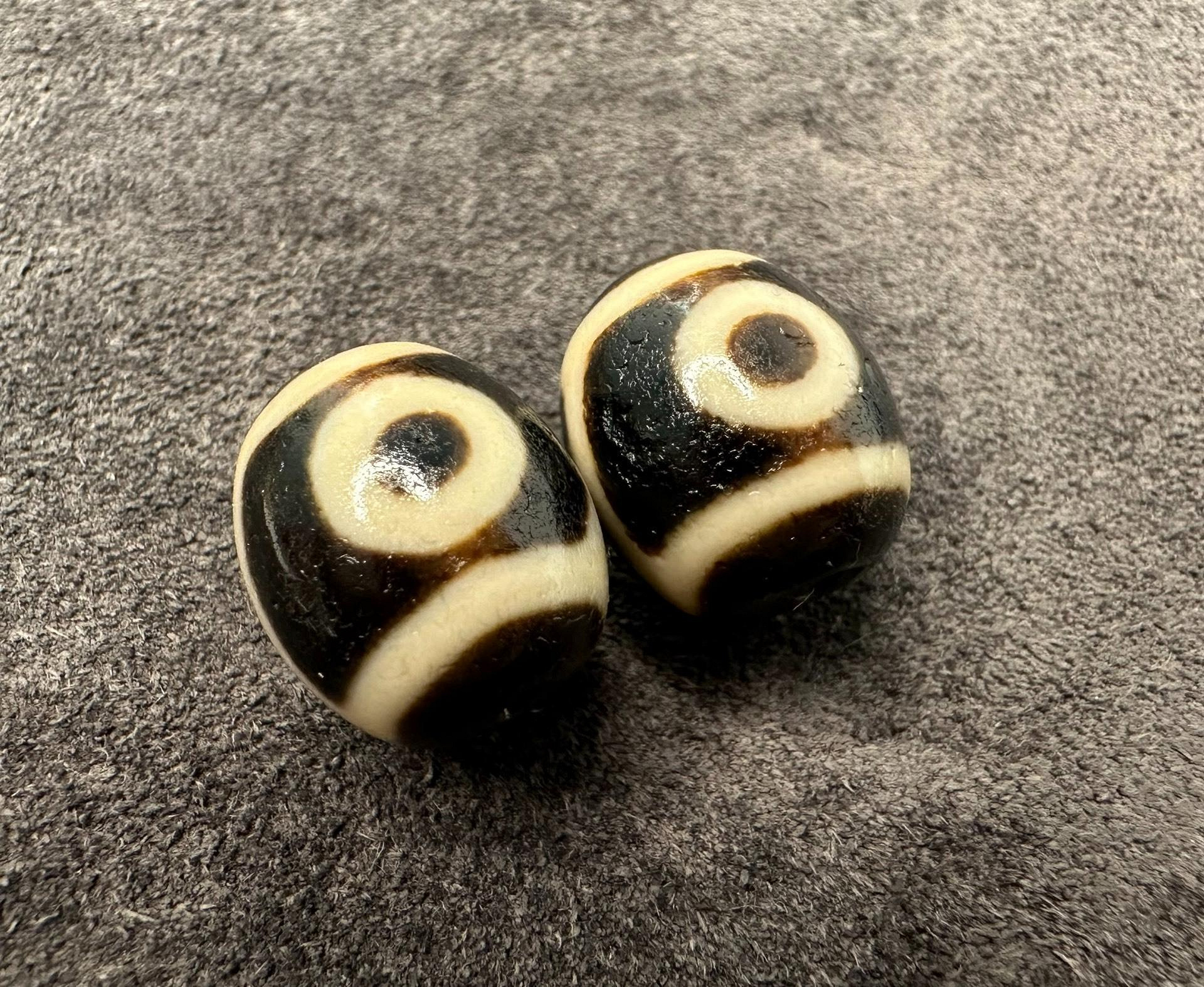 上肯龍眼天珠 特殊形