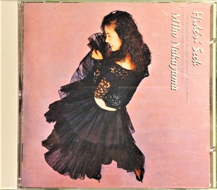 中山美穂Miho Nakayama ~ Hide N Seek ~ 日版二手CD品質佳如照片