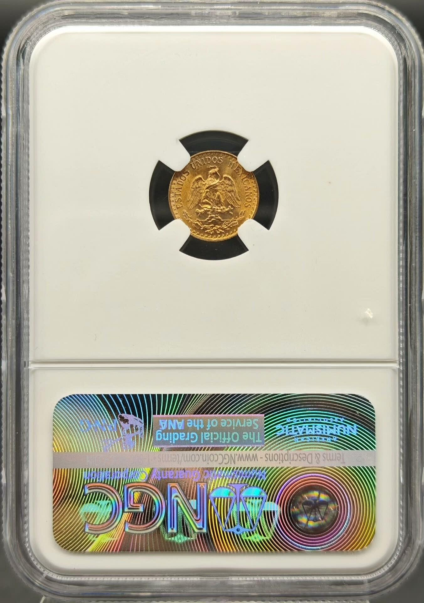 嚴選1945年墨西哥2比索金幣，90%純度，重1.666克1945 墨西哥金幣| Yahoo拍賣