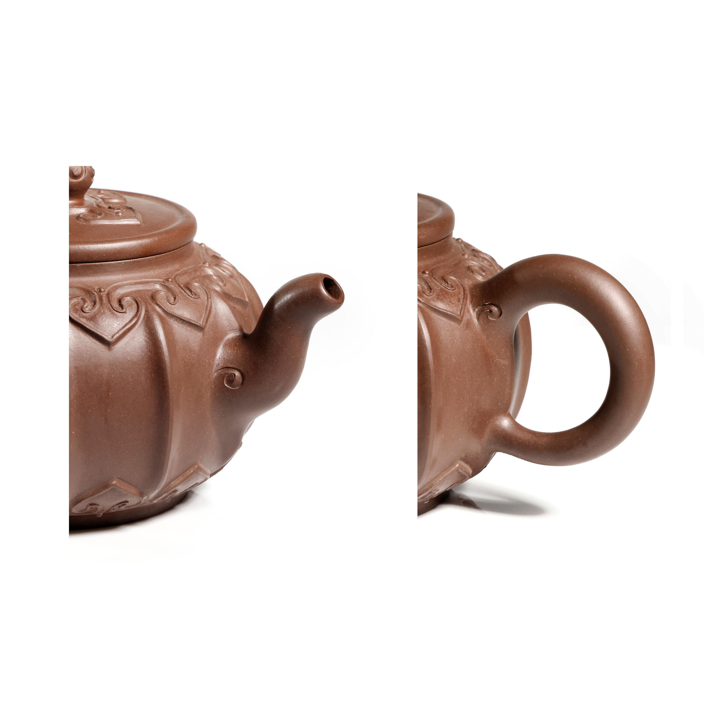 中国　粉彩　漢詩蝉文瓶　M　R8100 中国茶器（蓋碗・宝瓶・茶壺・茶杯・茶托・茶海（片口）・茶盤