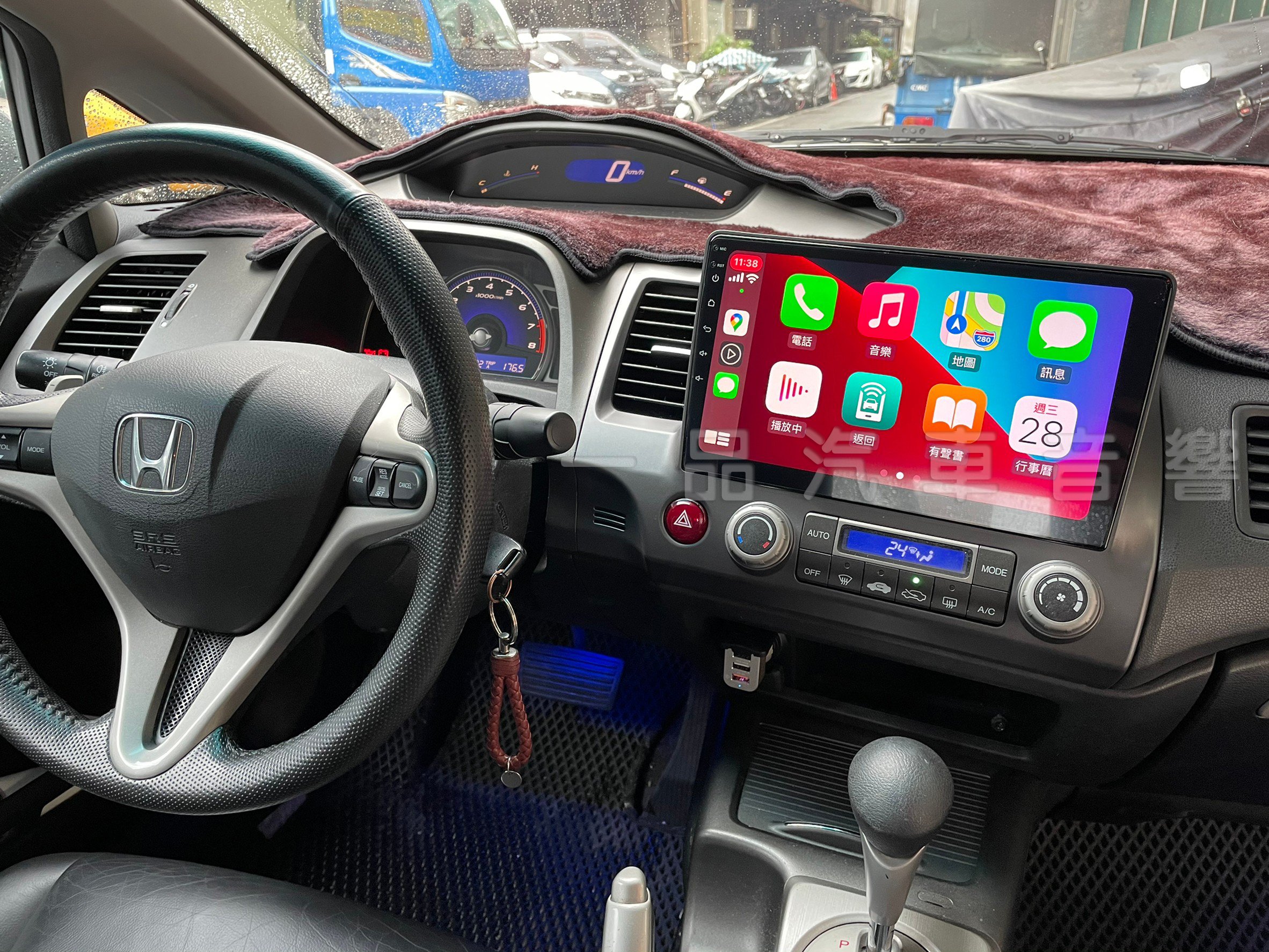 HONDA CIVIC 8代喜美 8核心10吋安卓機 K12 CarPlay JHY JF 康博斯 奧斯卡
