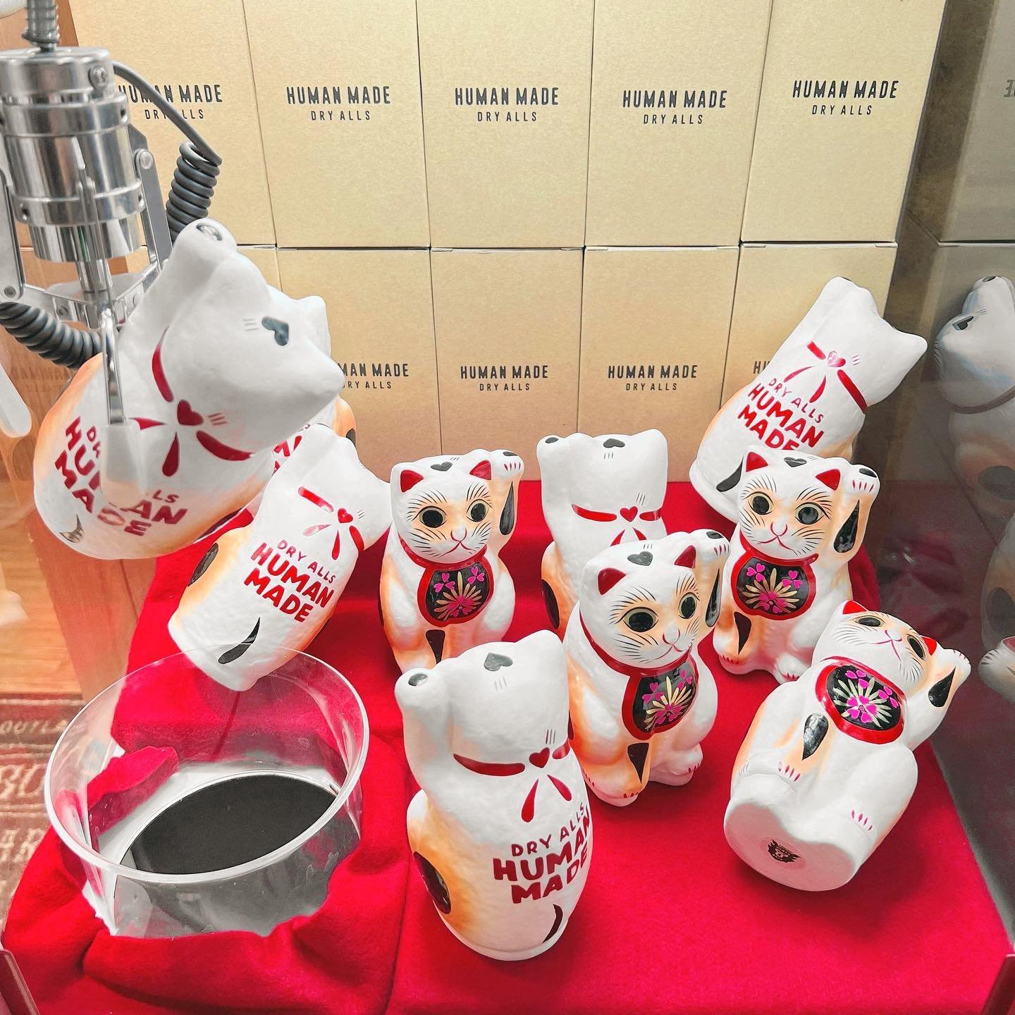 HUMAN MADE - HUMAN MADE LUCKY CAT HARIKO FIGURE 招き猫 SEASON 27 'Ningen-sei' Collection✨ 人間製招財金貓Human Made