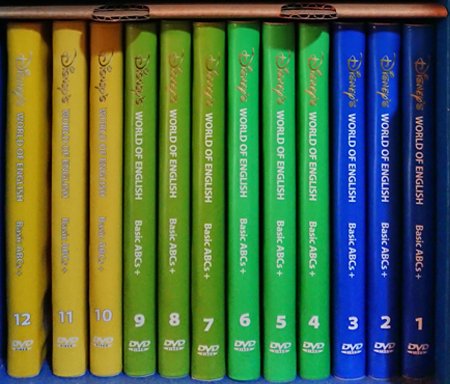 デズニー WORLD OF ENGLISH Basic ABCs+ DVD Disneys World of English #11 Basic ABC's DVD CD Course Books