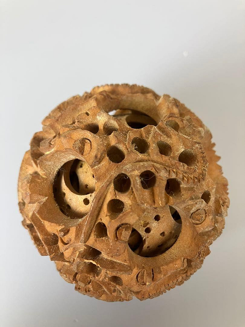 多層球 天球 龍 美術品 天球多層球龍中國木雕古董木製工藝可能有6層以上| Yahoo拍賣