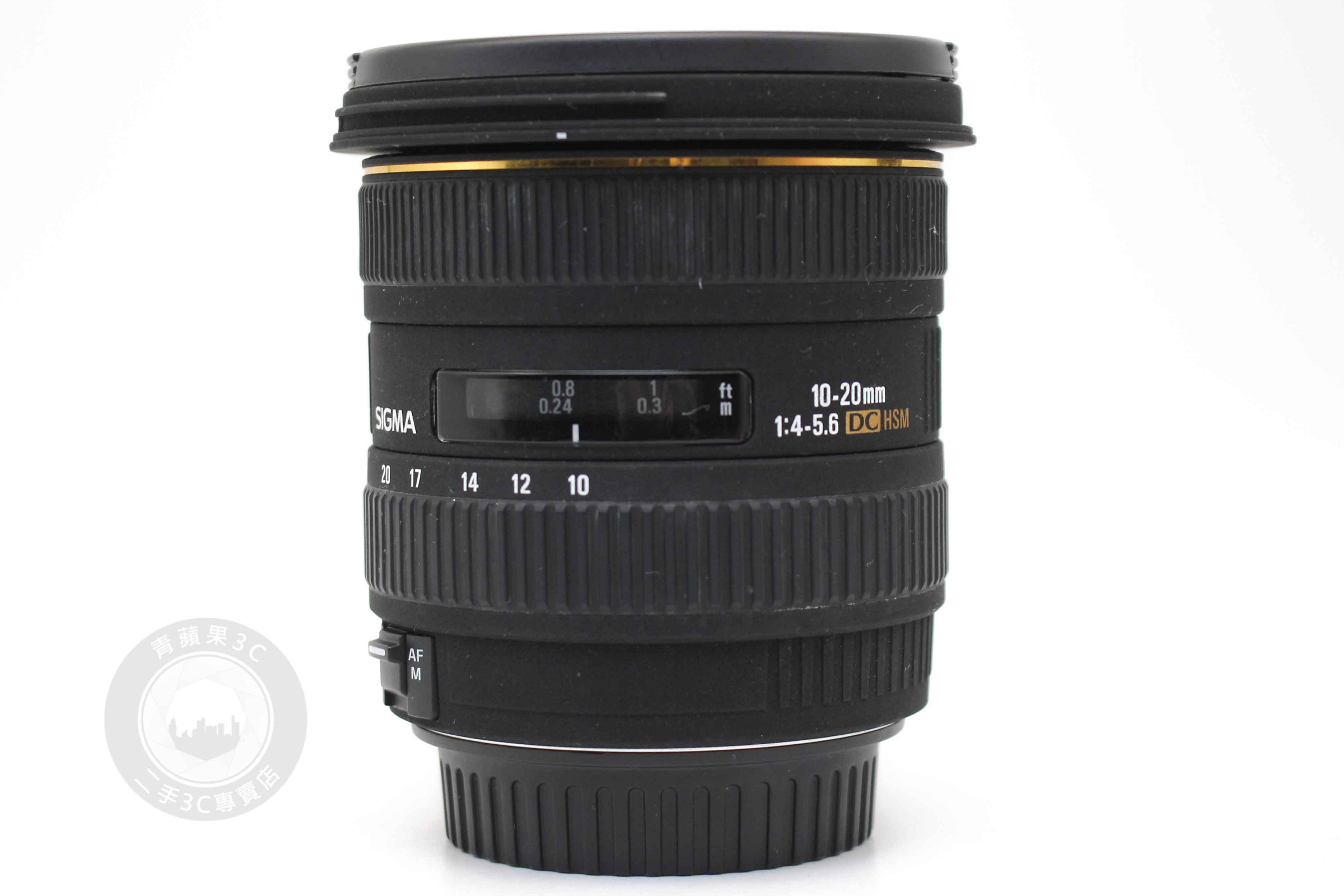 【青蘋果3C競標】 SIGMA 10-20MM F4-5.6 EX DC HSM FOR CANON  料件出售#105676