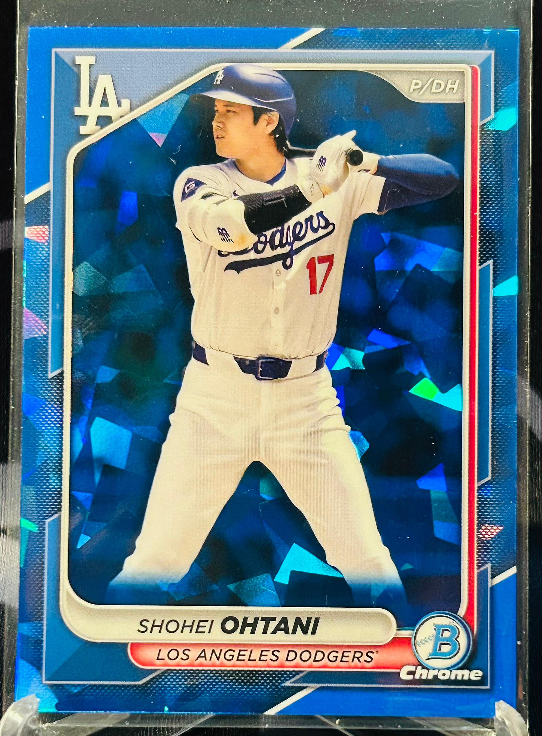 超美藍寶石🔥】大谷翔平道奇藍2024 Bowman Chrome #85 Sapphire