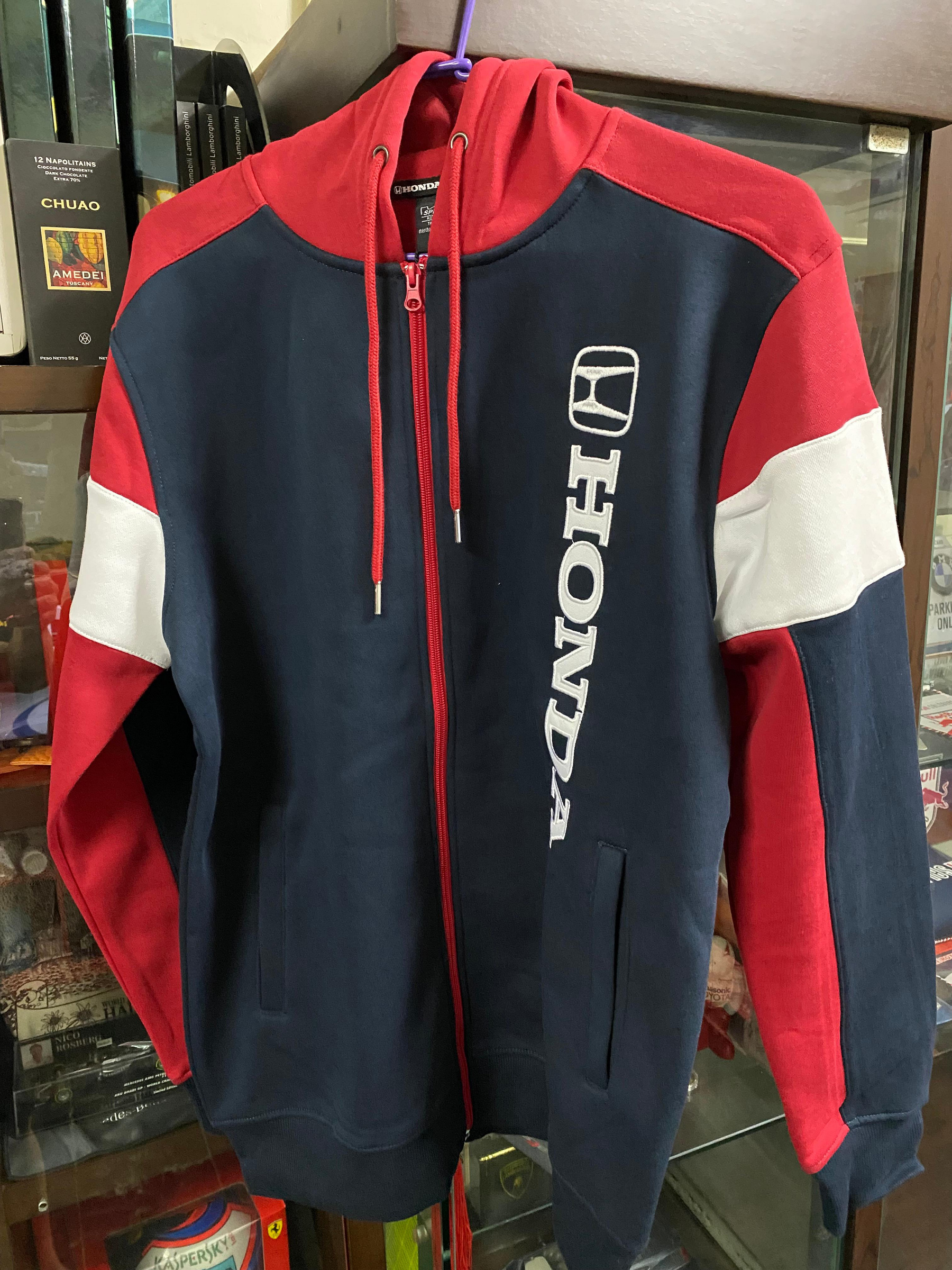 Honda本田連帽拉鏈外套