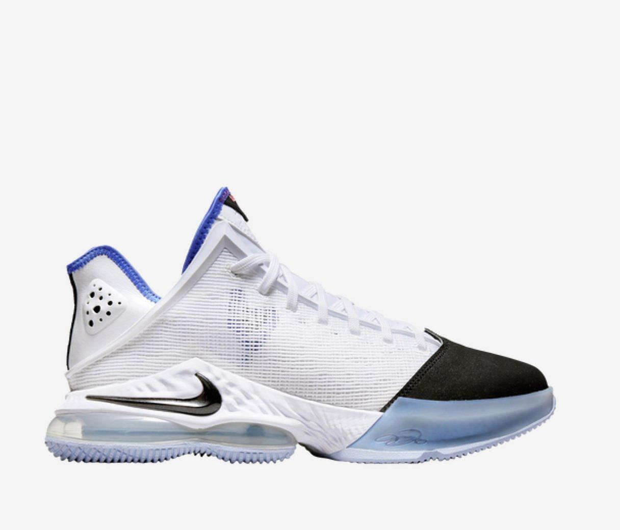 Nike LeBron 19 Low DH1270-100 黑白