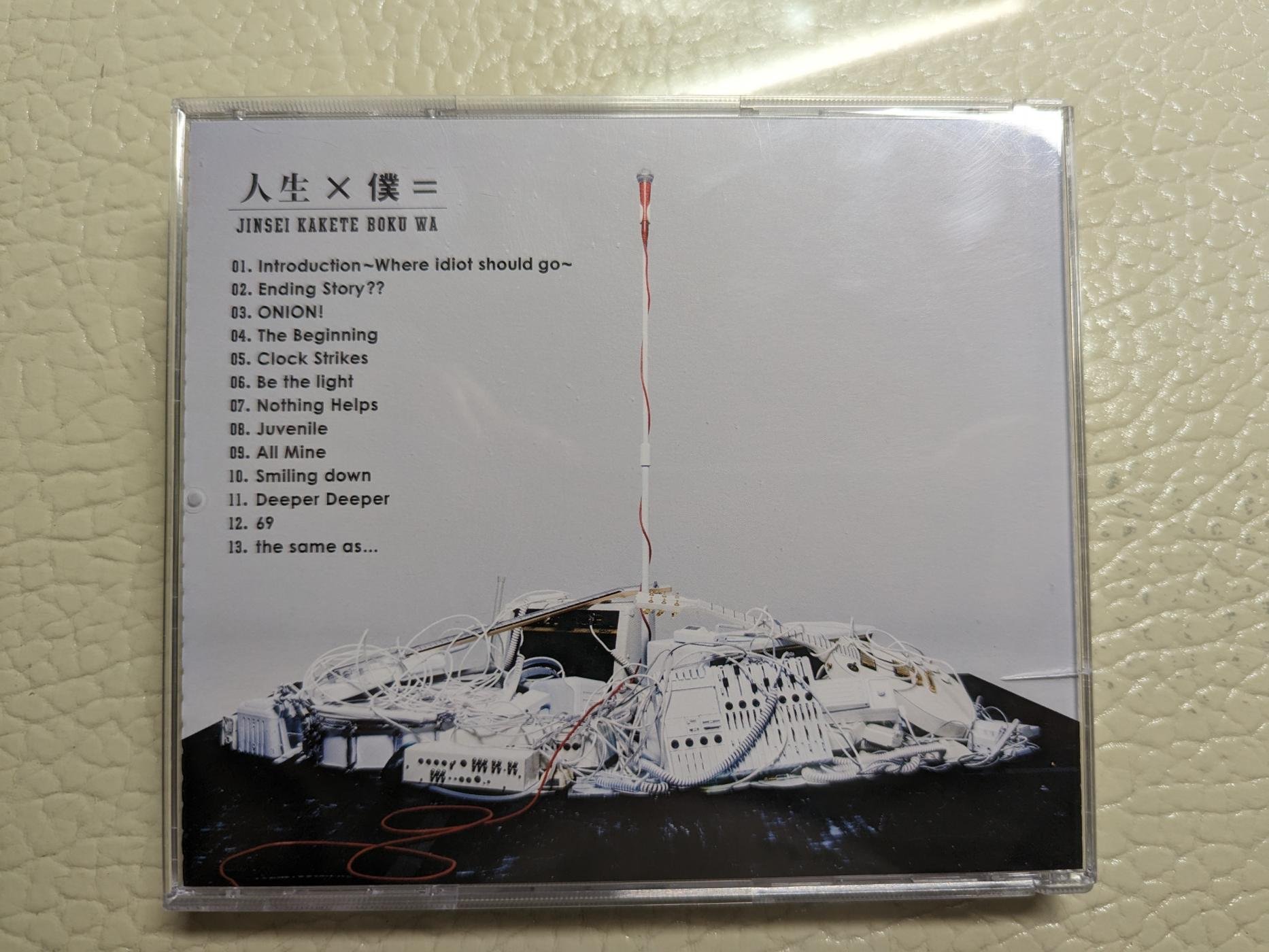 One Ok Rock 人生X 僕= 日盤專輯| Yahoo拍賣