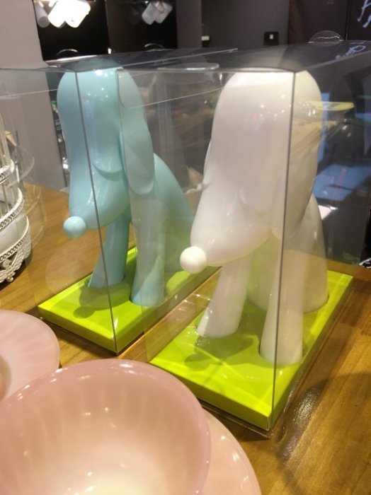 奈良美智「青森県美の10周年記念」貯金箱青森狗存錢筒限定一對不拆賣非