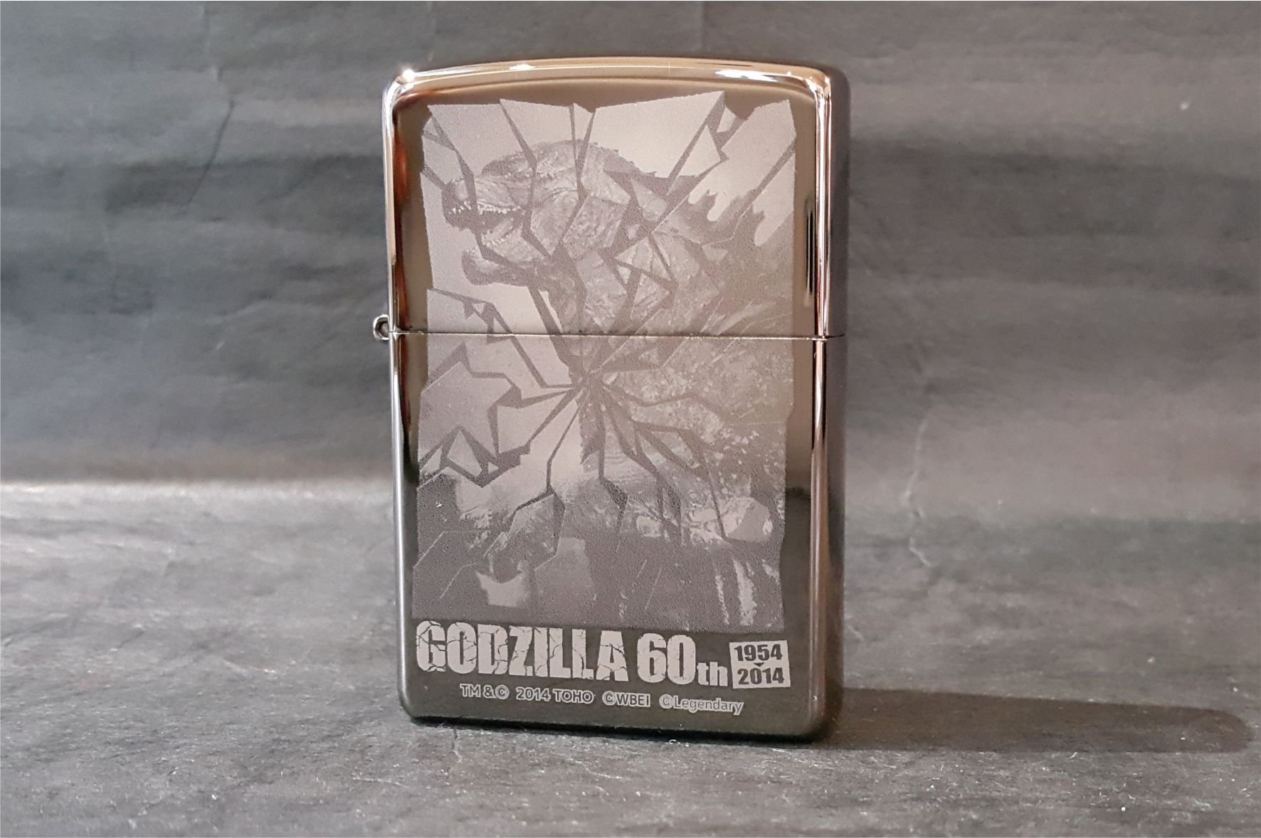 ONE*$1~日系ZIPPO*GODZILLA-60周年*怪獸之王《哥吉拉*紀念版》黑