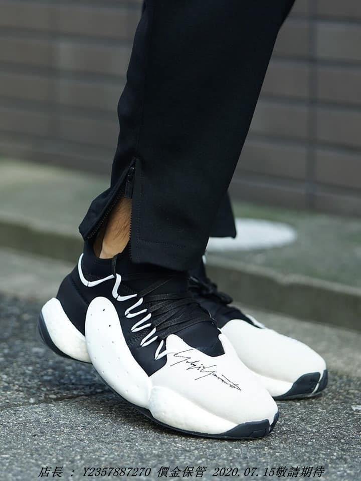 愛迪達Adidas Y-3 BYW BBALL 山本耀司BC0337 黑色白色淺灰男潮流鞋女